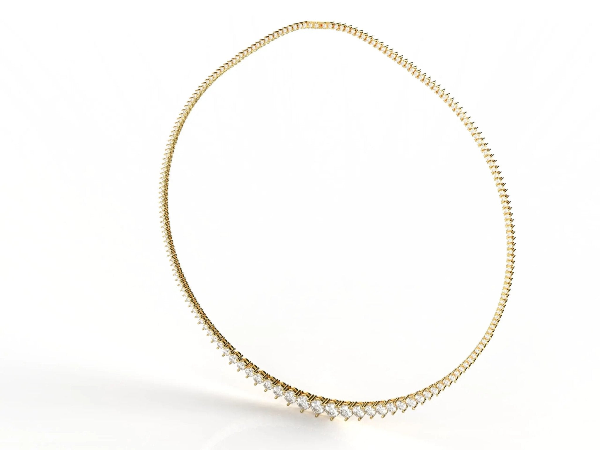 Riviera Diamond Tennis Necklace Koru Jewelers