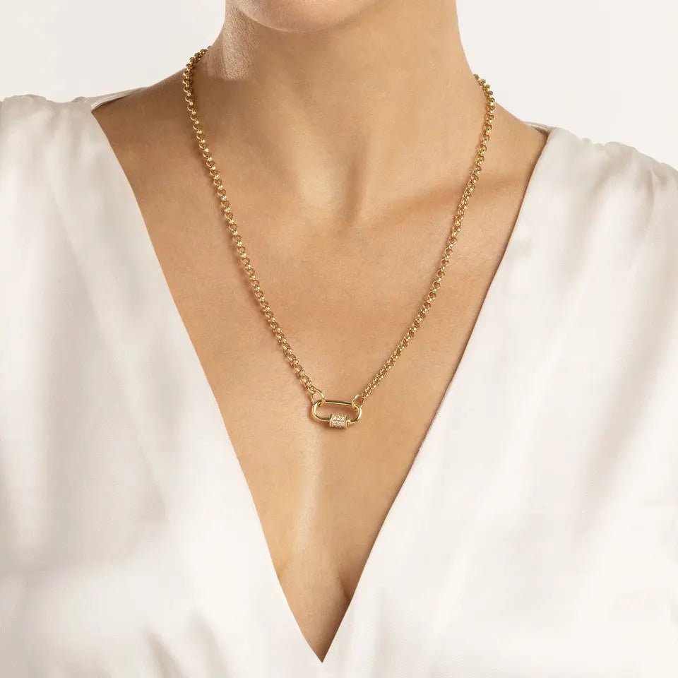 Rolo Split Chain Necklace - Koru Jewelers