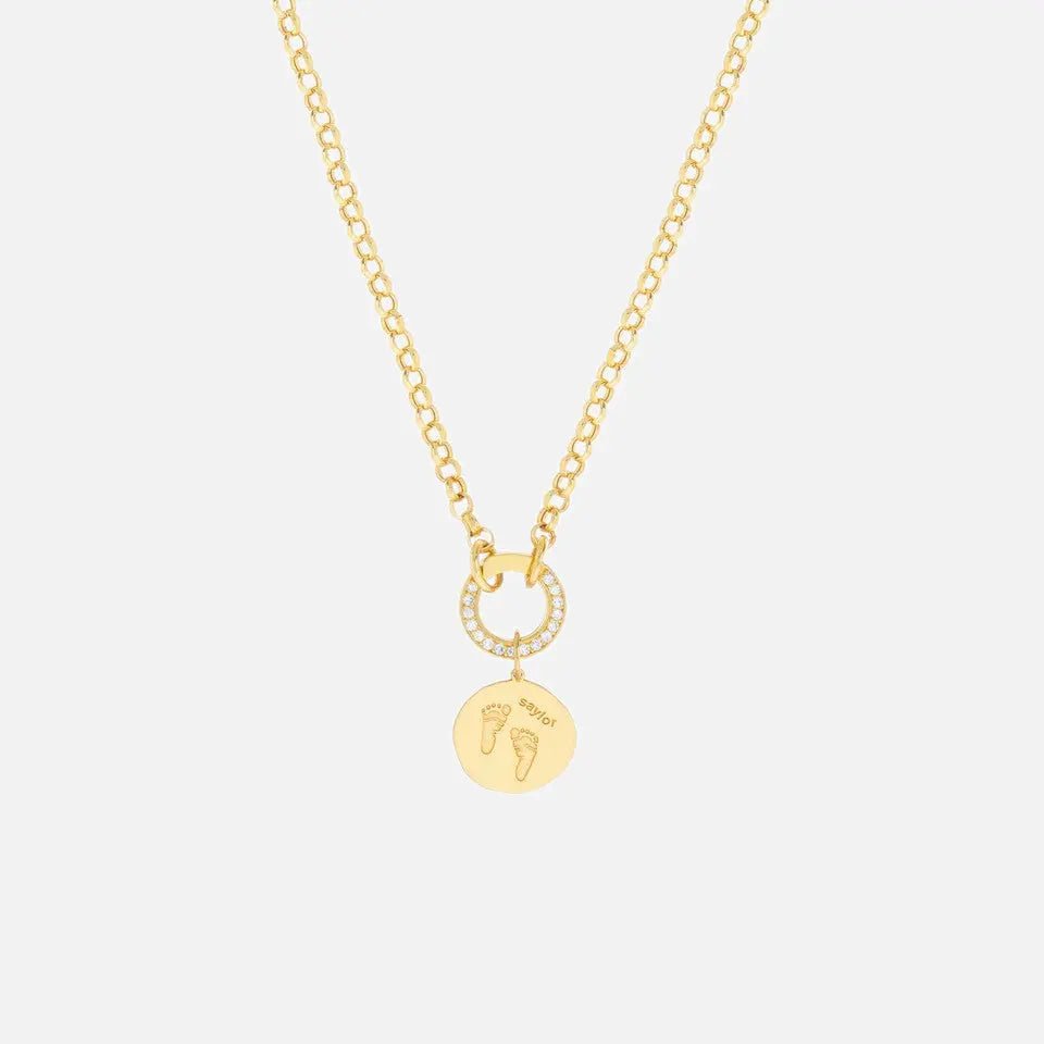 Rolo Split Chain Necklace - Koru Jewelers
