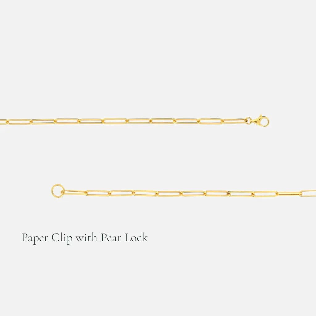 Split Paperclip Chain Necklace Koru Jewelers