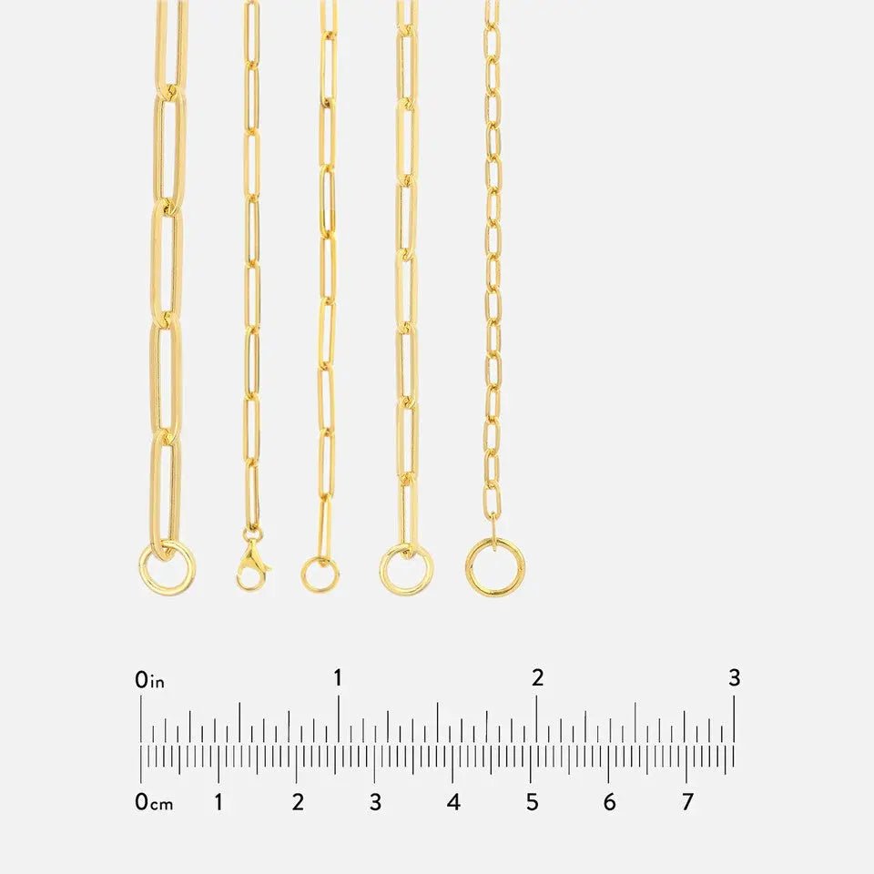 Split Paperclip Chain Necklace - Koru Jewelers