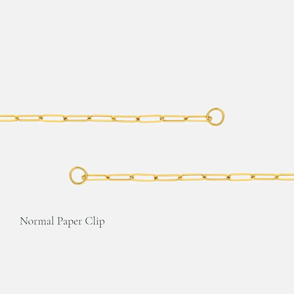 Split Paperclip Chain Necklace Koru Jewelers