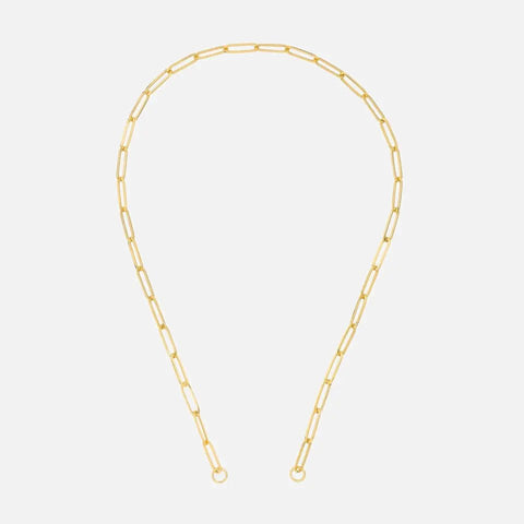 Split Paperclip Chain Necklace