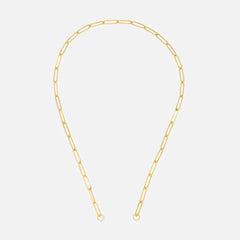Split Paperclip Chain Necklace