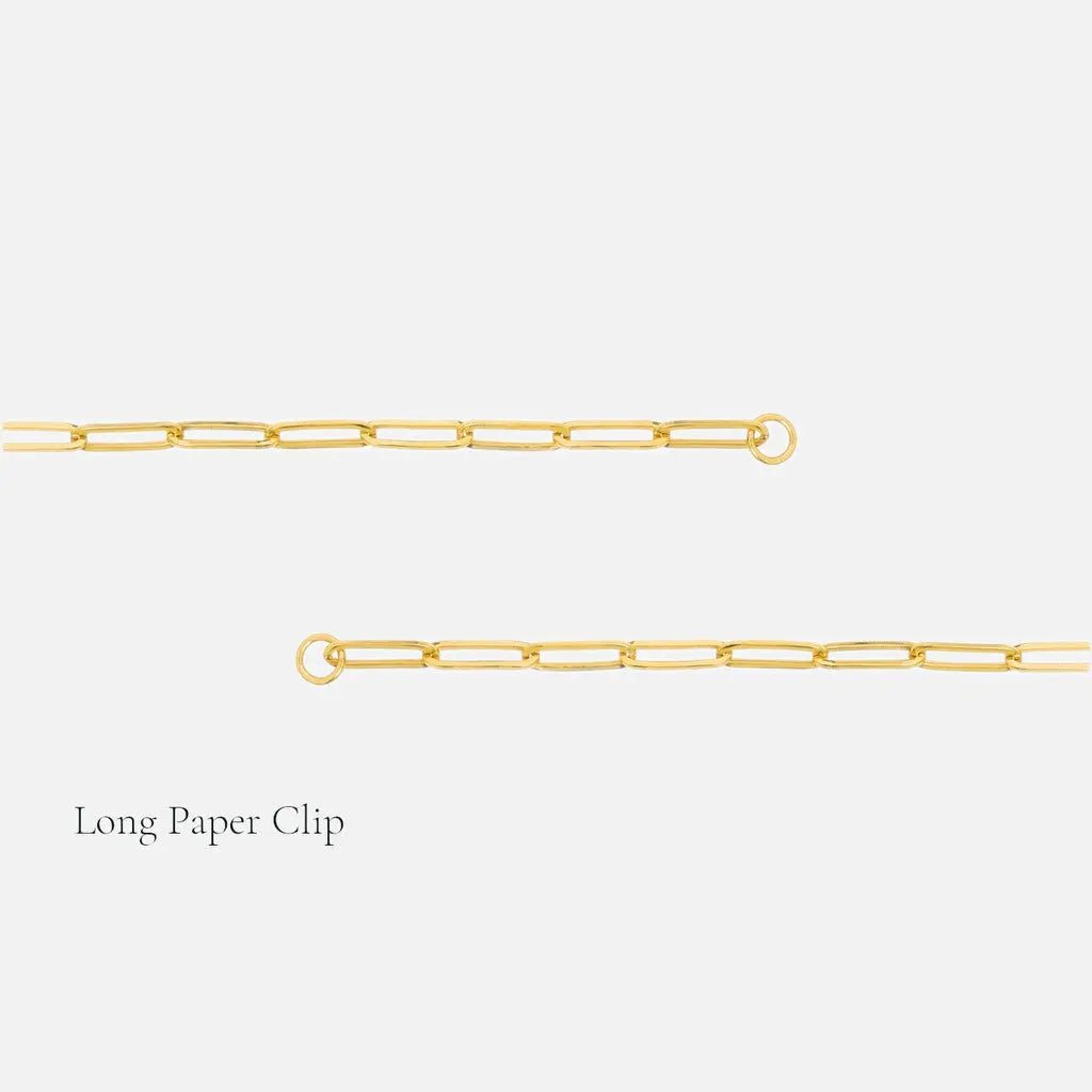 Split Paperclip Chain Necklace Koru Jewelers