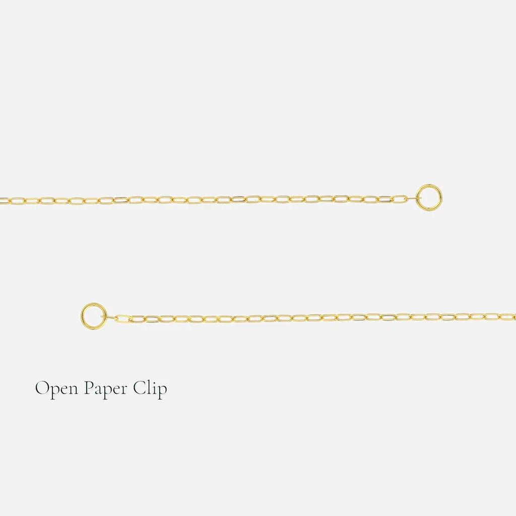 Split Paperclip Chain Necklace Koru Jewelers