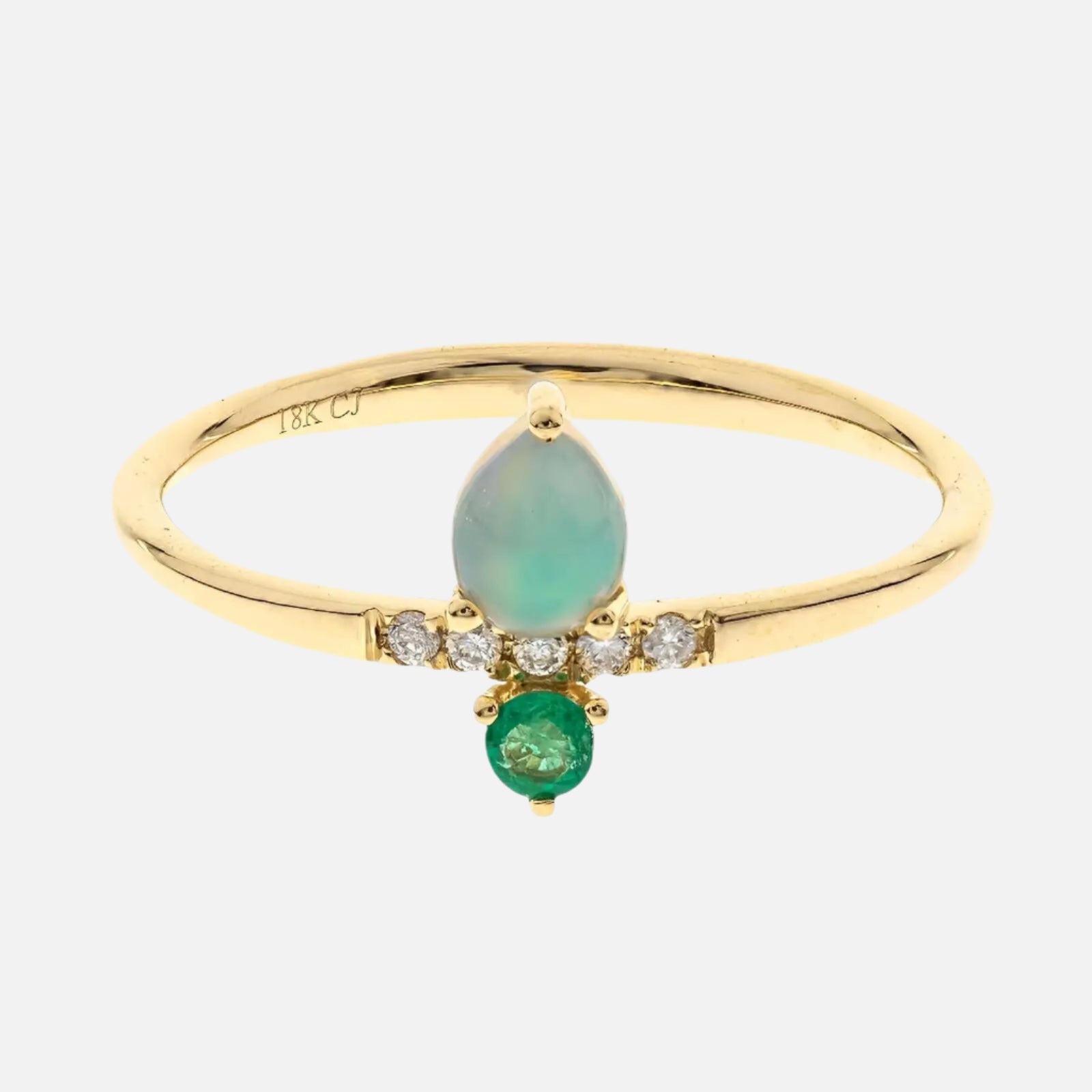 Timeless Ethiopain Opal Ring Koru Jewelers