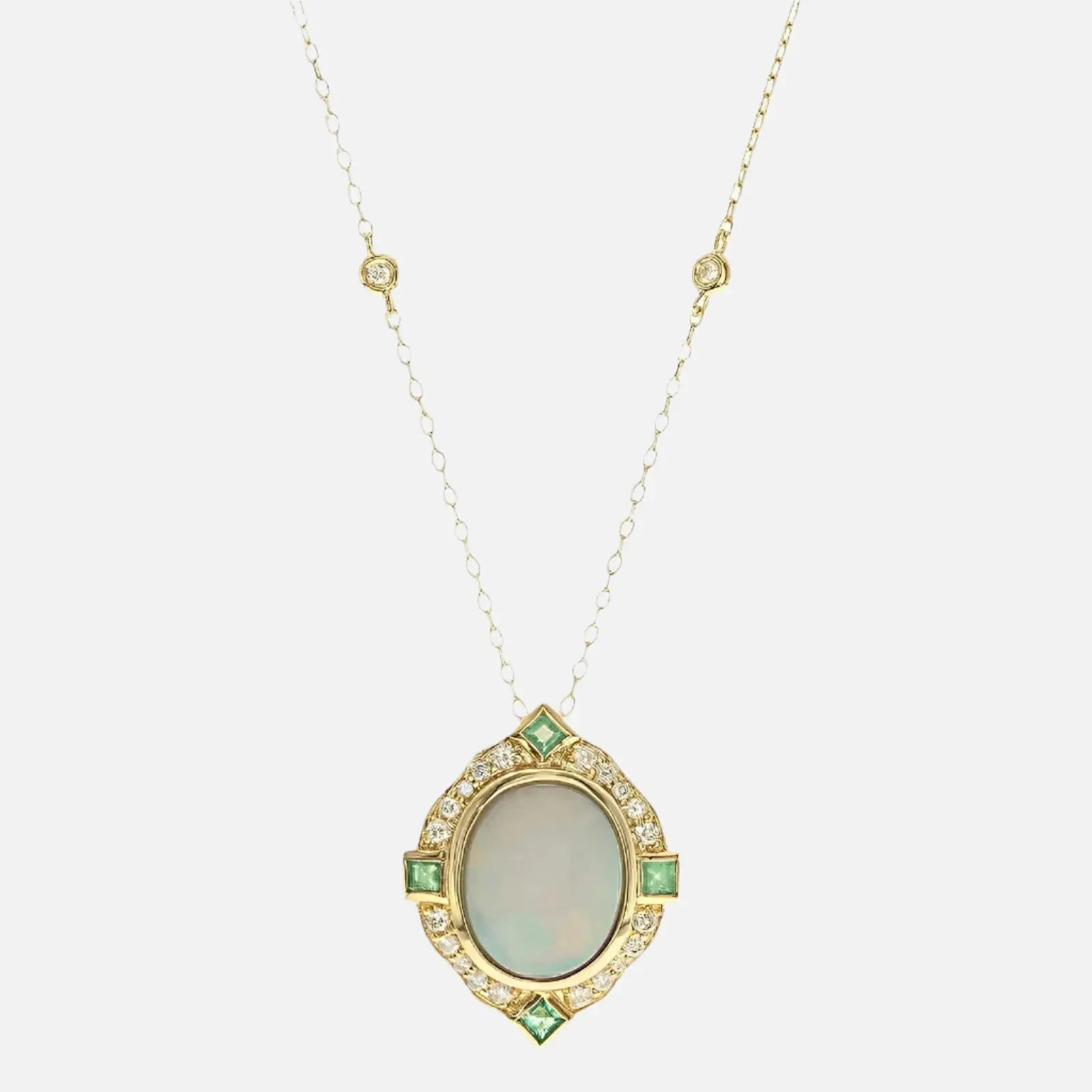 Timeless Ethiopian Opal Pendant - Koru Jewelers