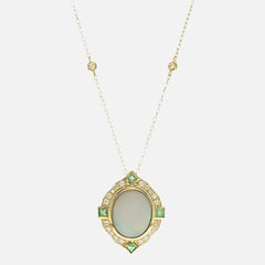 Timeless Ethiopian Opal Pendant