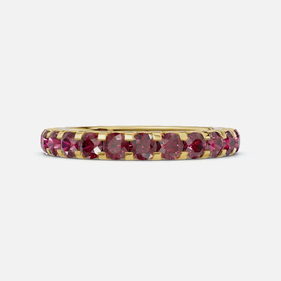 Timeless Ruby Eternity Ring - Koru Jewelers
