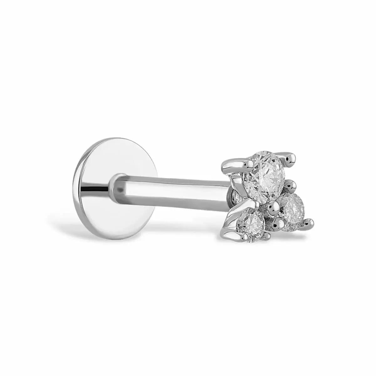 Trio Cluster Stud Koru Jewelers