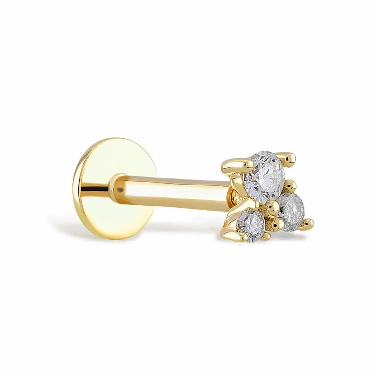 Trio Cluster Stud Koru Jewelers