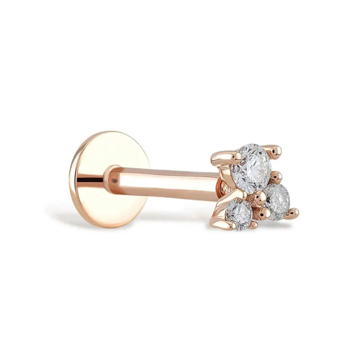 Trio Cluster Stud Koru Jewelers