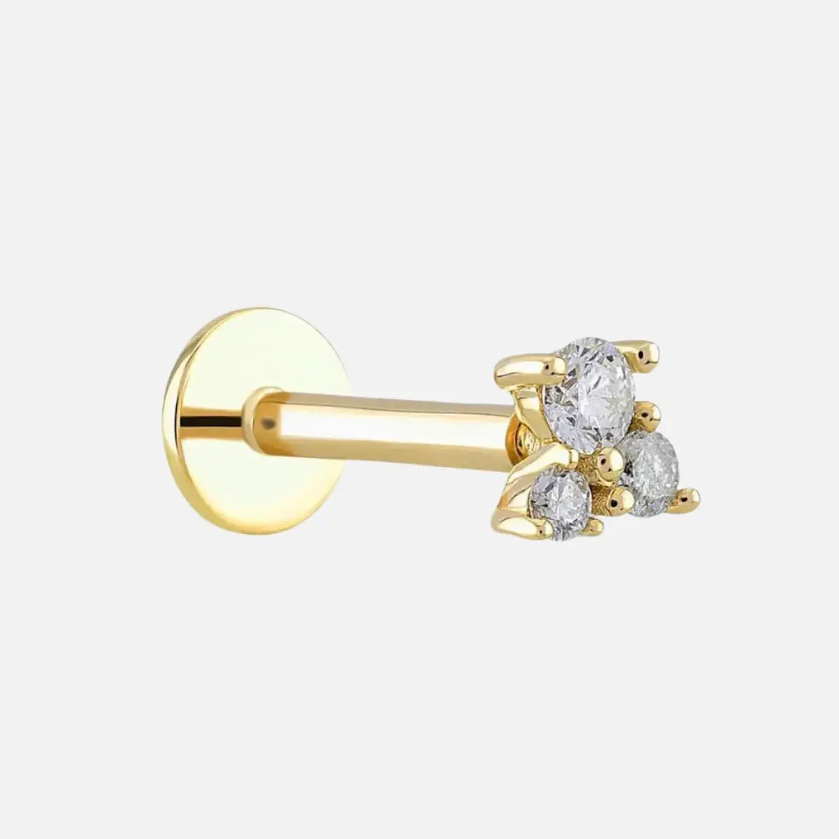 Trio Cluster Stud Koru Jewelers
